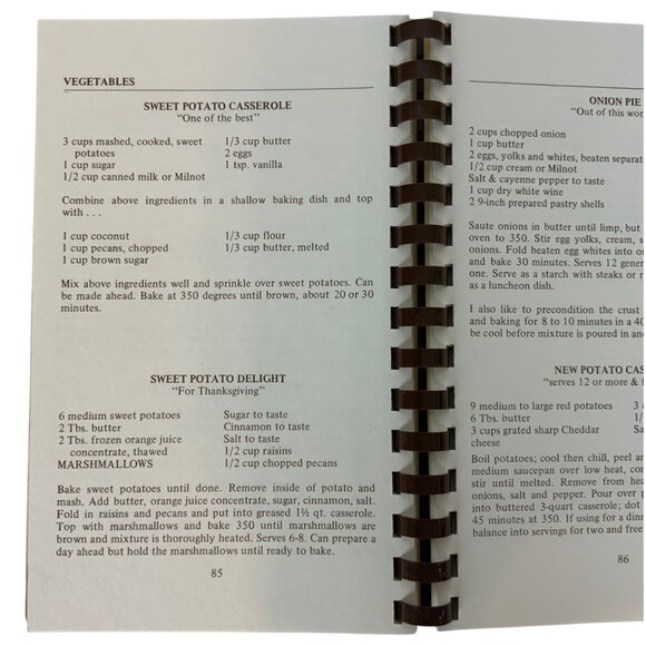 Vintage Collectibles II Cookbook Gathered by Mary Pittman 1985 Spiral Bound - Picture 9 of 11